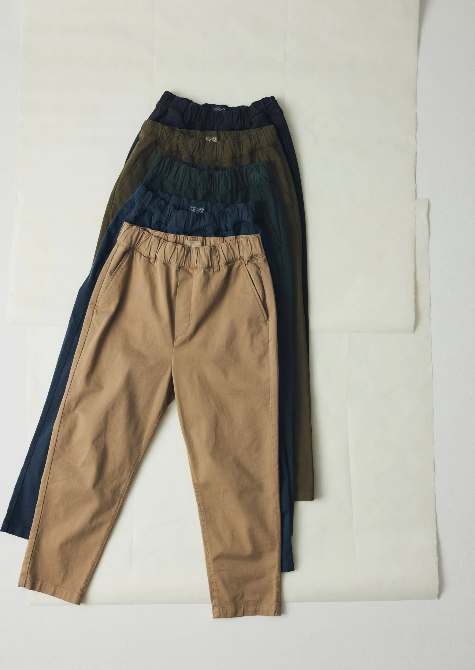 Gabi Cotton Pull On Trousers | Pine - Image 4