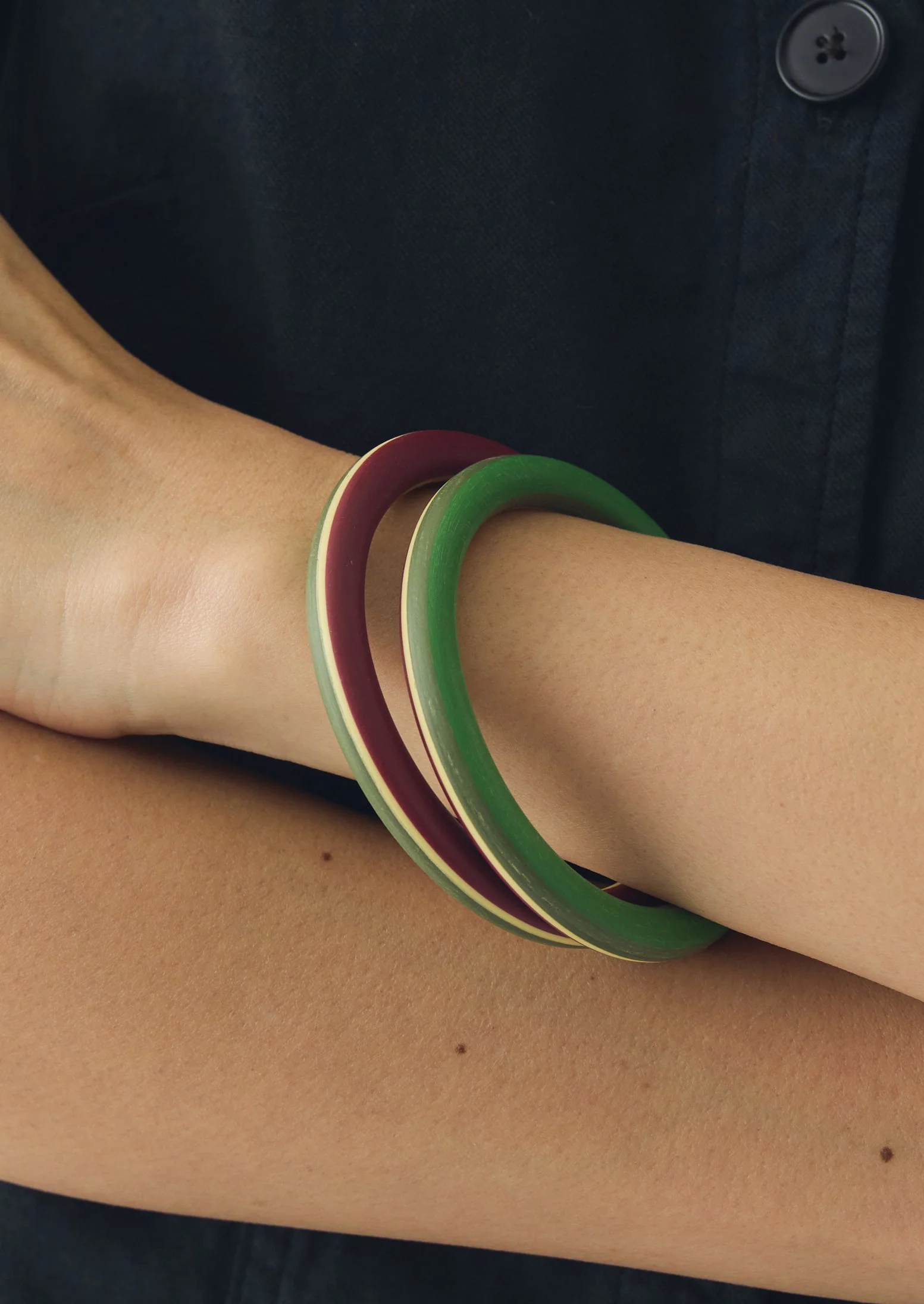 Helena Rohner Capri Bangle | Berry/Multi - Image 3